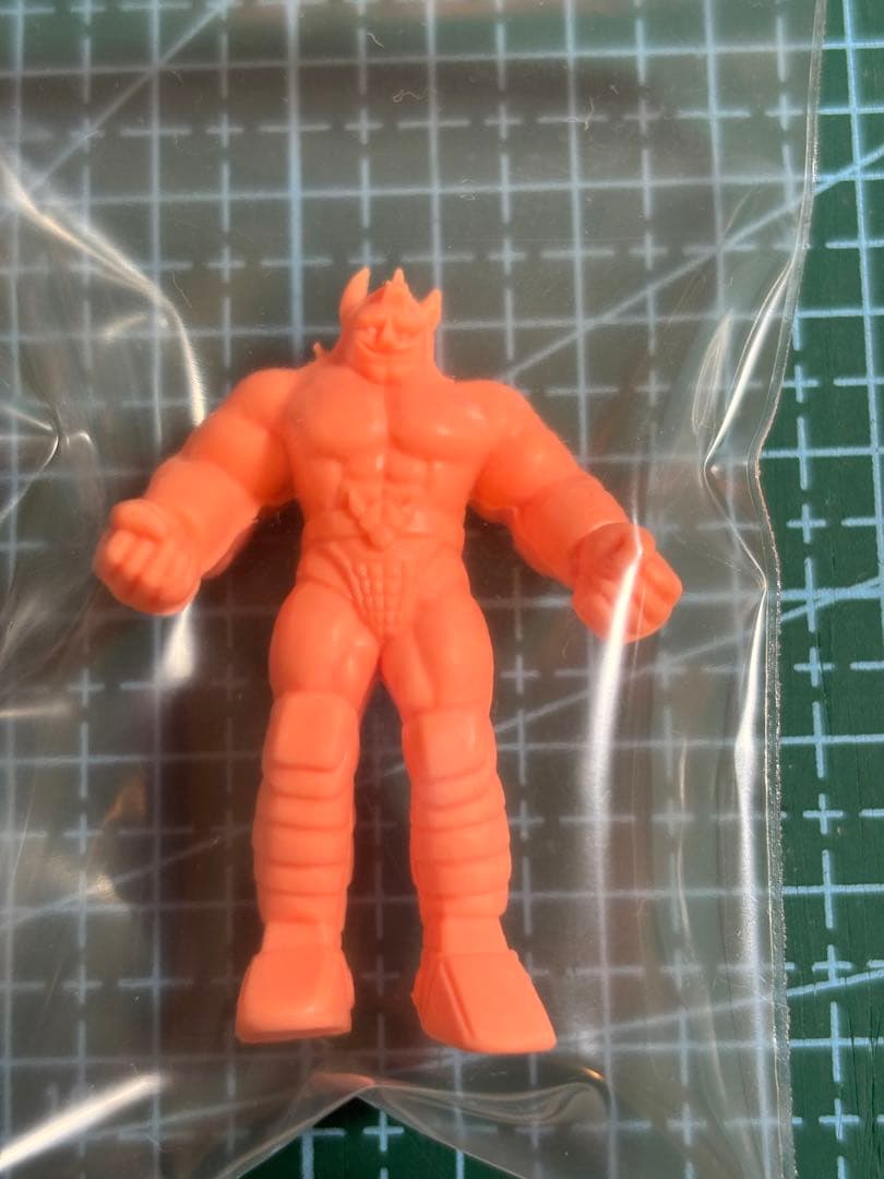 は*ん様 キン肉マン　キン消し　キンケシ　応募超人　募集超人　鉄面鬼 肌色