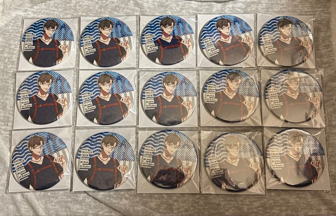 ヒプマイew03缶バッジ　入間銃兎　30個