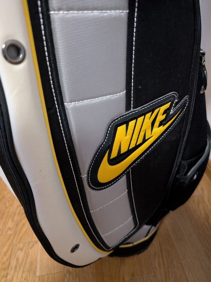 NIKE キャディバッグ ブラック/イエロー