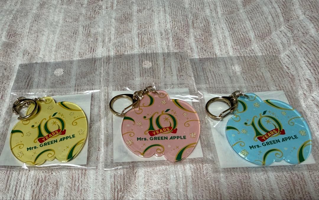 Mrs. GREEN APPLE 会場別キーホルダー　難波　北海道　名古屋