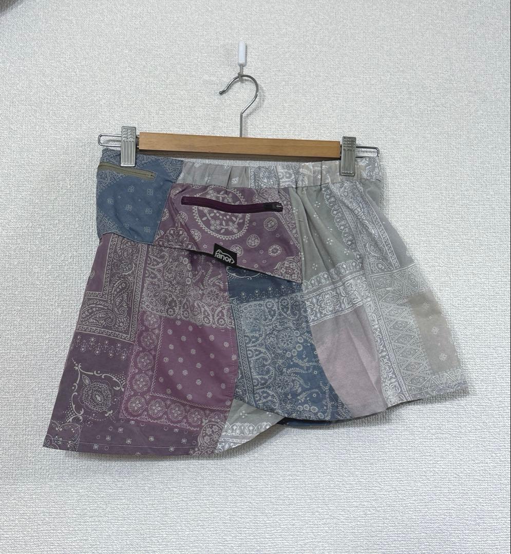 ranor☆バンダナスカート☆パッチワークカモフラ柄