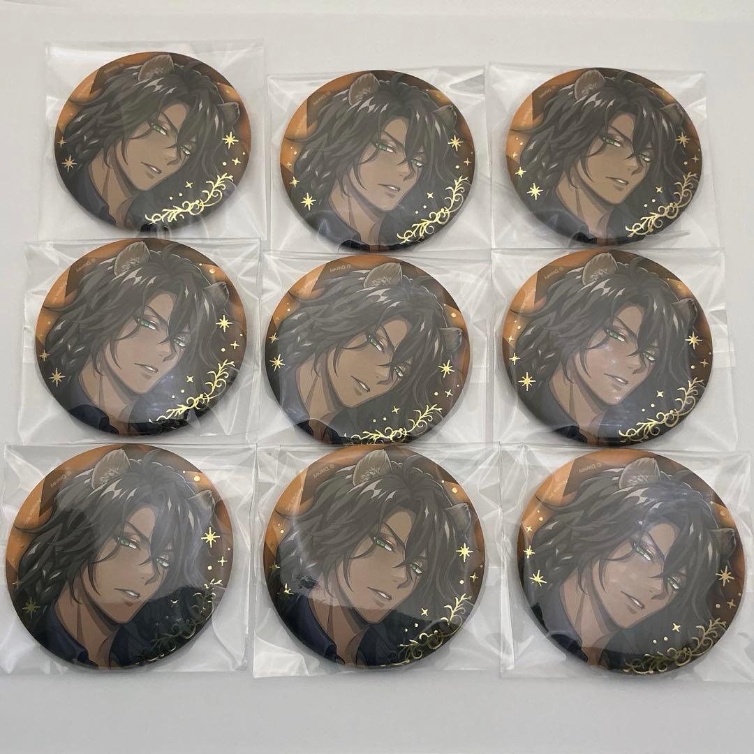 ツイステ ブレイジングジュエル ブレジュ 缶バッジ レオナ 9点セット