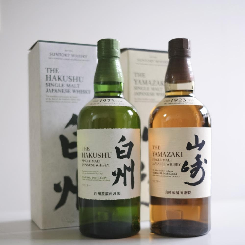 白州・山崎 シングルモルトウイスキー 700ml ギフトボックス付き