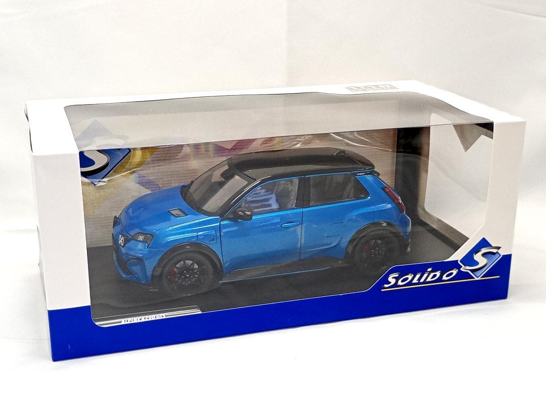 ソリド 1/18 アルピーヌ A290 GTS 2024 (ブルーメタリック)