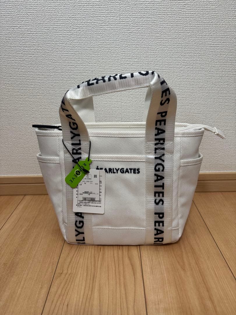 PEARLY GATES ホワイト　ゴルフ　カートバッグ