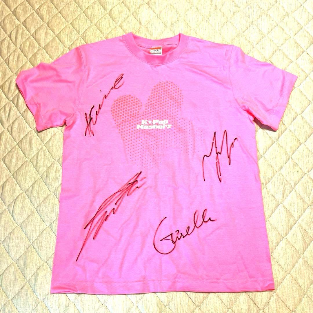 aespa サイン入りTシャツ（kross）