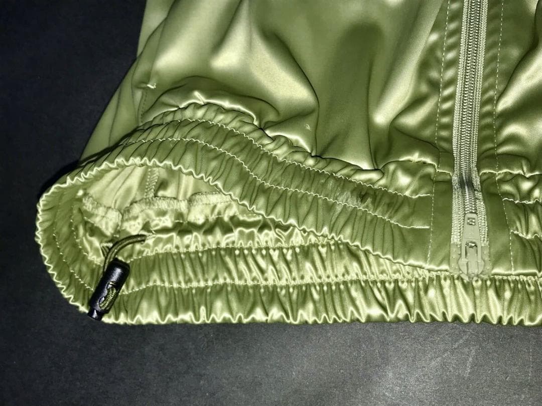 ヒールクリーク★ゴルフジップアップジャンパー ゴールドロゴ 40 グリーン