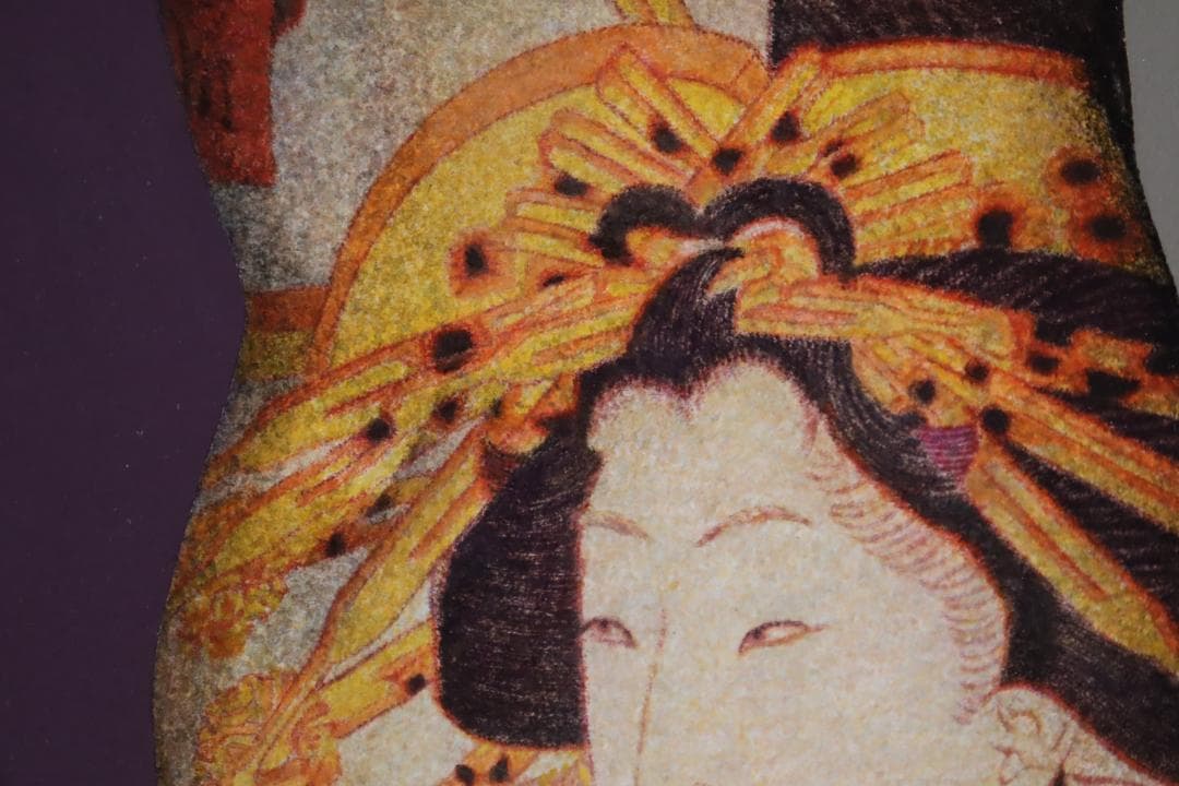 真作保証 高村総二郎 「纏い 芳年」 肉筆10号 共シール 和製ウォーホル