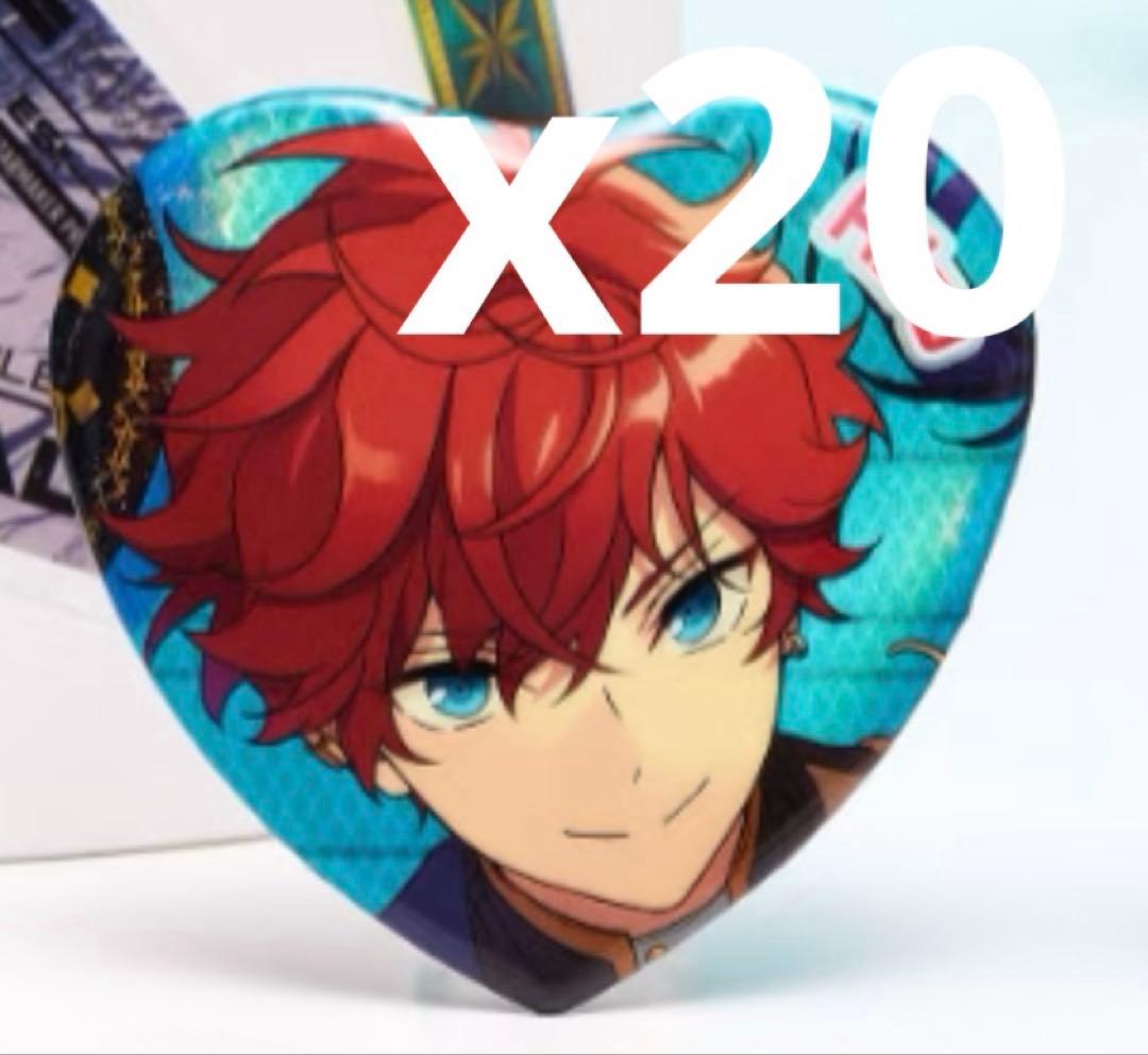 あんスタ 天城一彩 中国 TRIP ハート缶バッジ