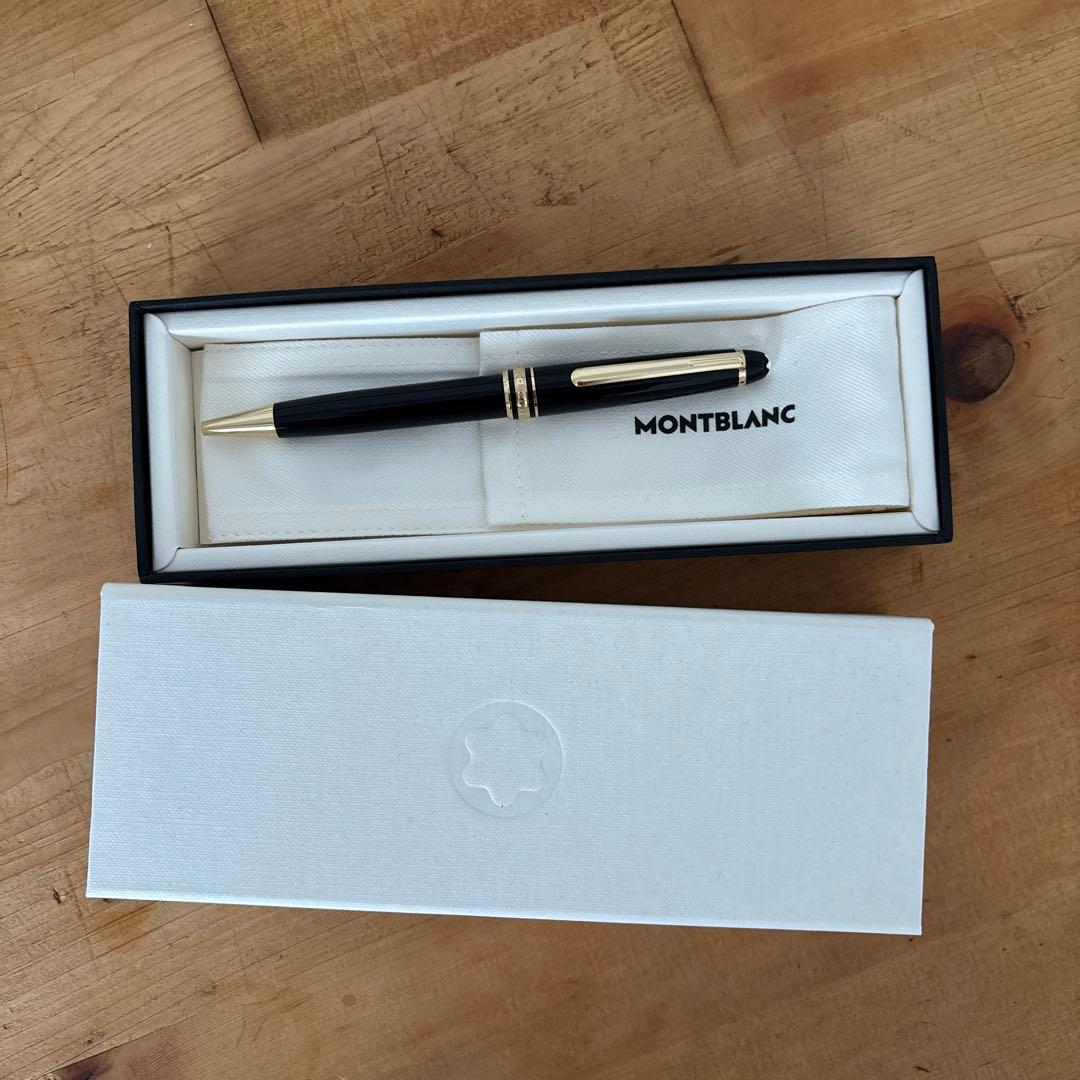 Montblank マイスターシュテュック ゴールドコーティング ボールペン