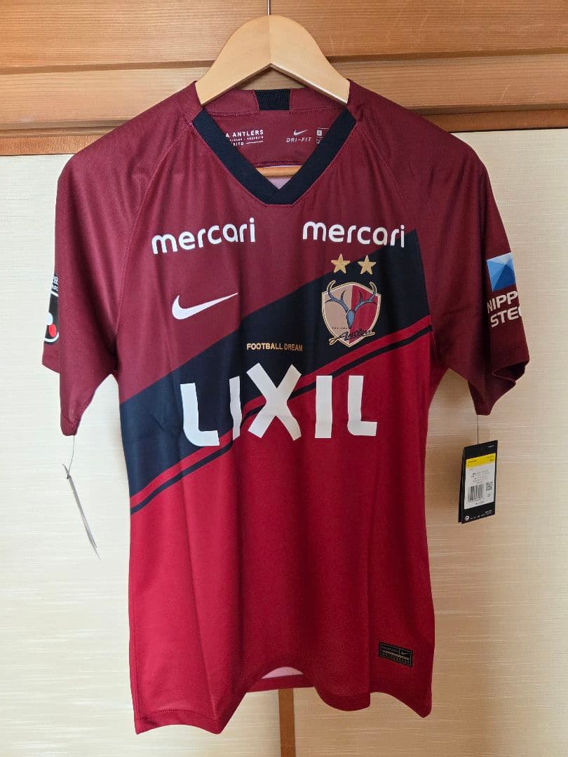 鹿島アントラーズ ユニフォーム マーキングなし 2020 Sサイズ！