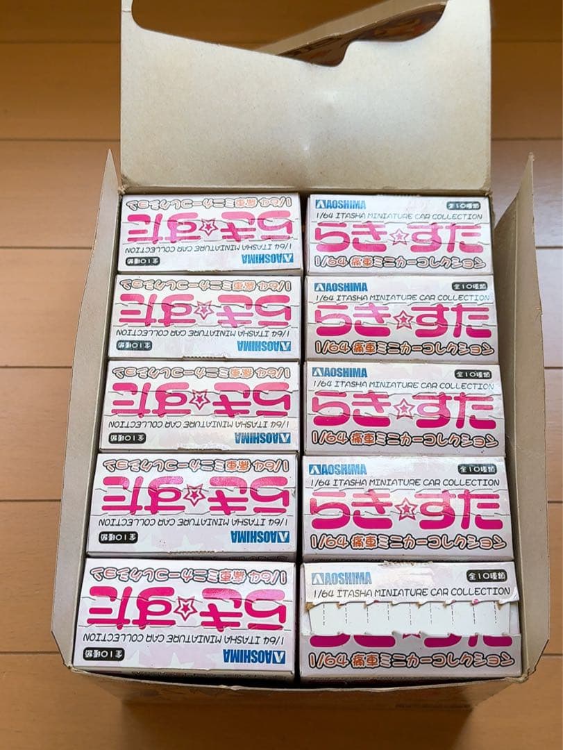 て*ん様 らきすた　1/64痛車ミニカーコレクション