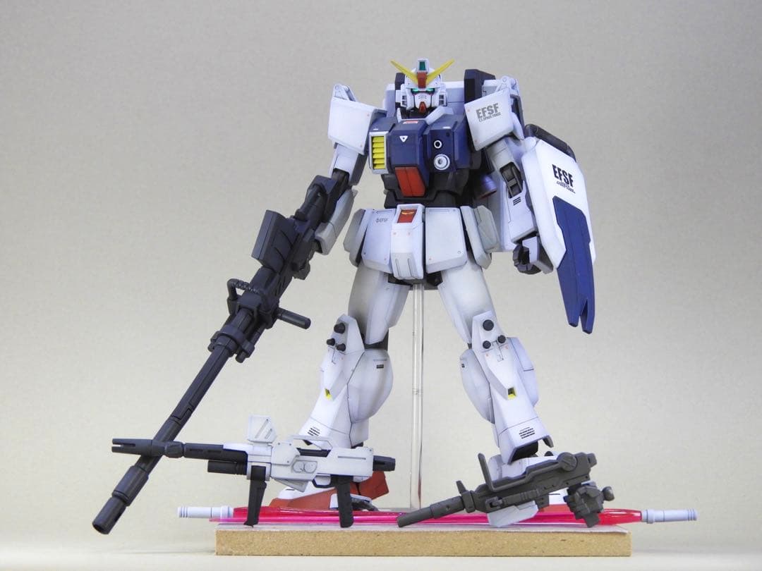 HGUC 陸戦型ガンダム 全塗装 / ガンプラ 完成品