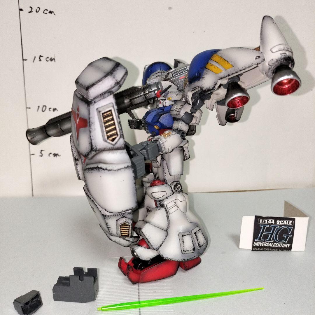 HG 1/144 ガンダム試作2号機 サイサリス 塗装完成品 ガンプラ 0083