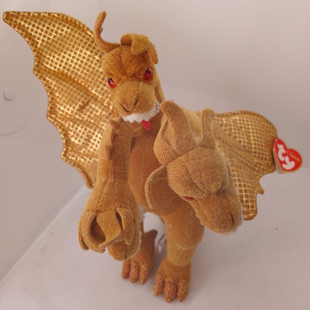 Ty キングギドラ ゴールド ぬいぐるみ