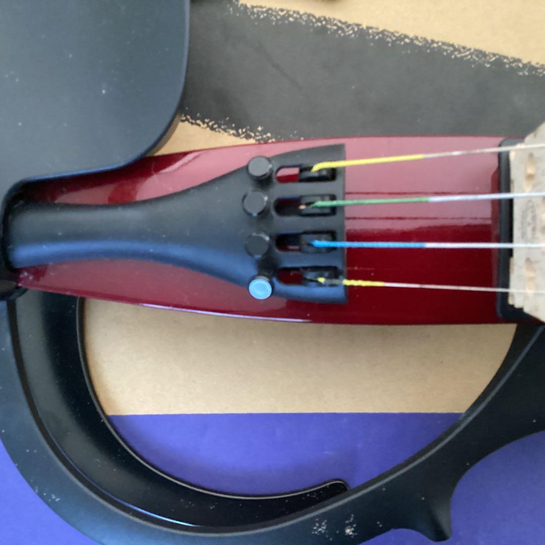 YAMAHAサイレントバイオリン　SV150 ワインレッド