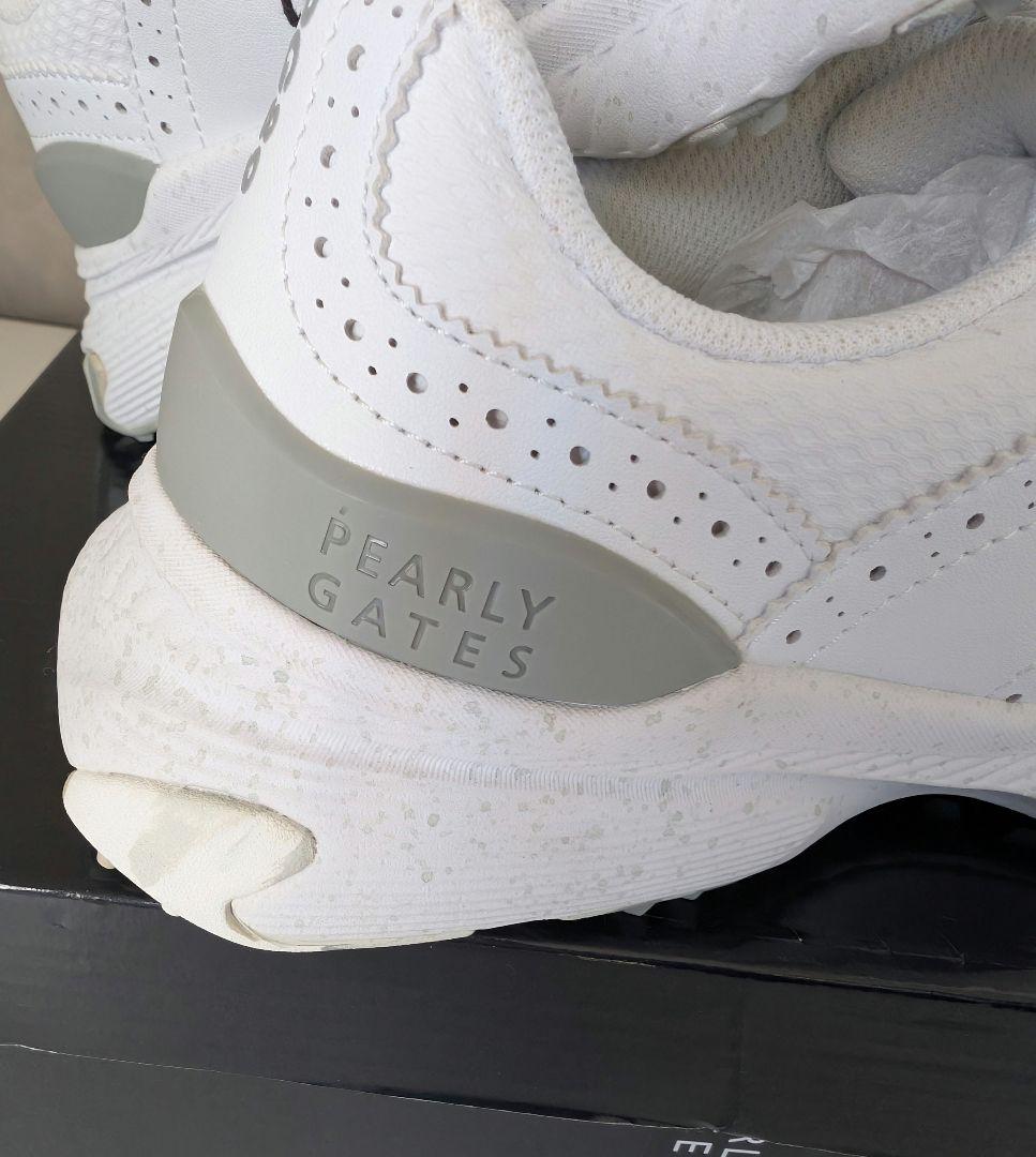PEARLY GATES ホワイト スニーカー