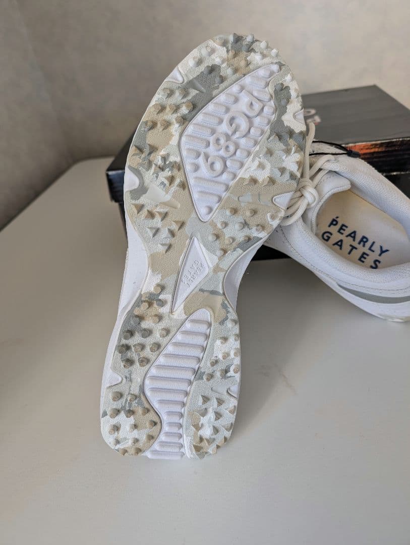PEARLY GATES ホワイト スニーカー