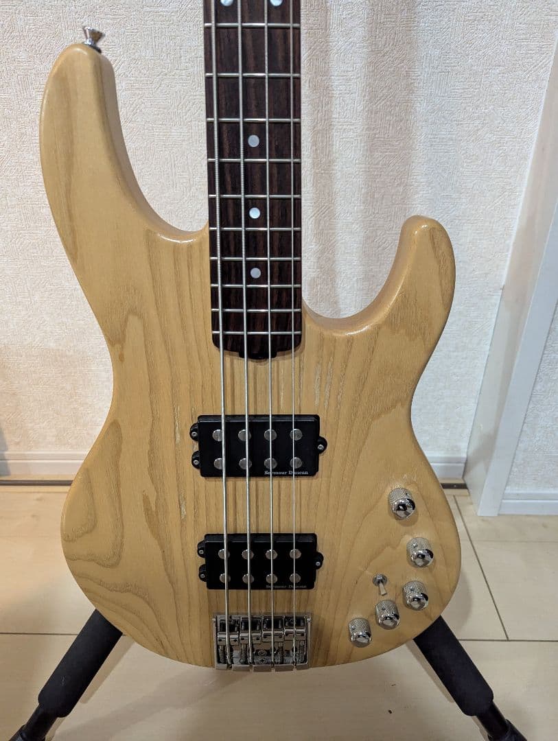 【良品】ESP AP-SL エレキベース 4弦 アッシュボディ ローズ指板