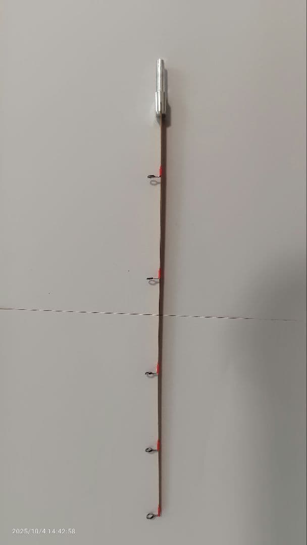 「値下げ」ワカサギ穂先　k−zan　LL　240mm 5∶5　0.4