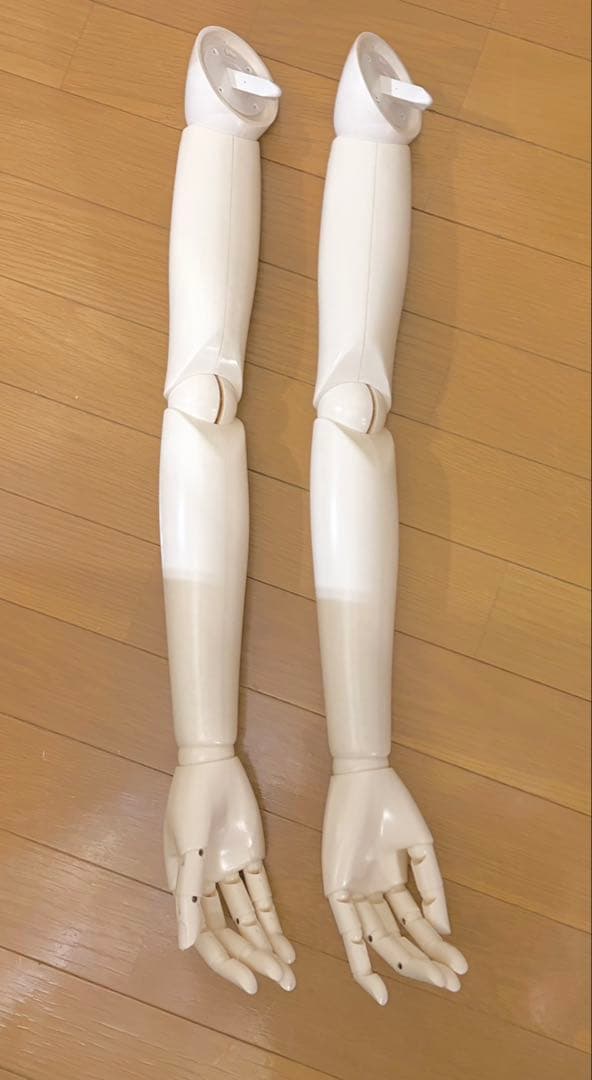 ホワイトマネキン 可動式腕 約170cm
