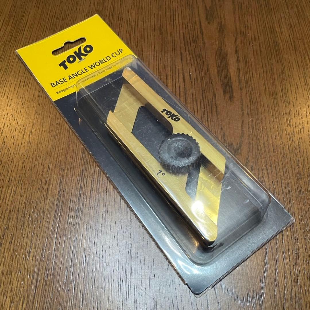 TOKO　ベースアングル　WC　1.0°　ベースエッジ　ファイルガイド
