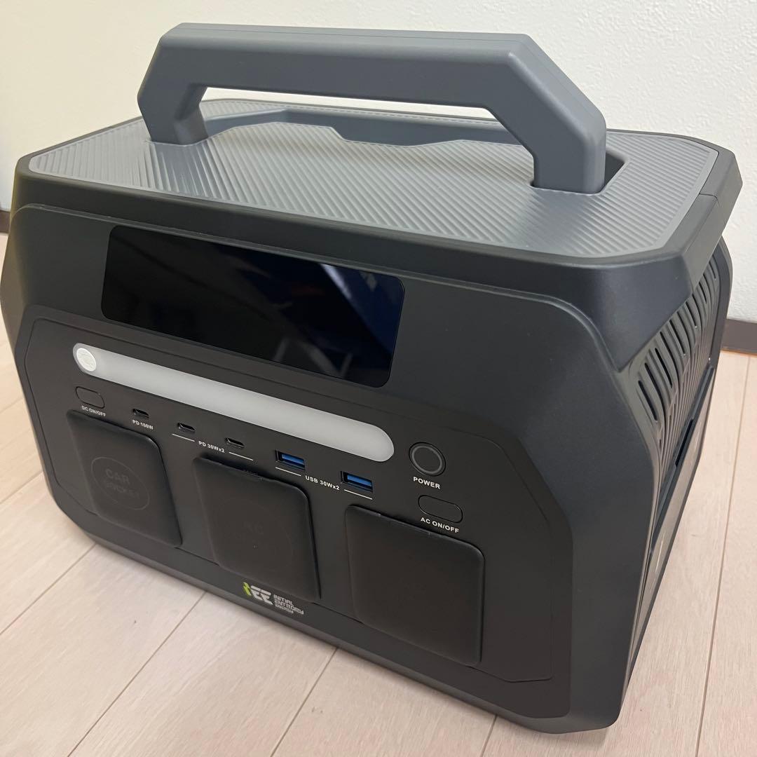 【新品同様】IEEtek ポータブル電源 P800 PSE認済み 防災/車載両用
