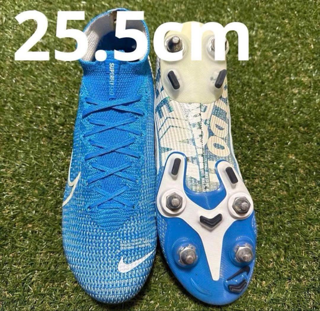 NIKE マーキュリアルスーパーフライ7 SG-PRO 25.5cm 310