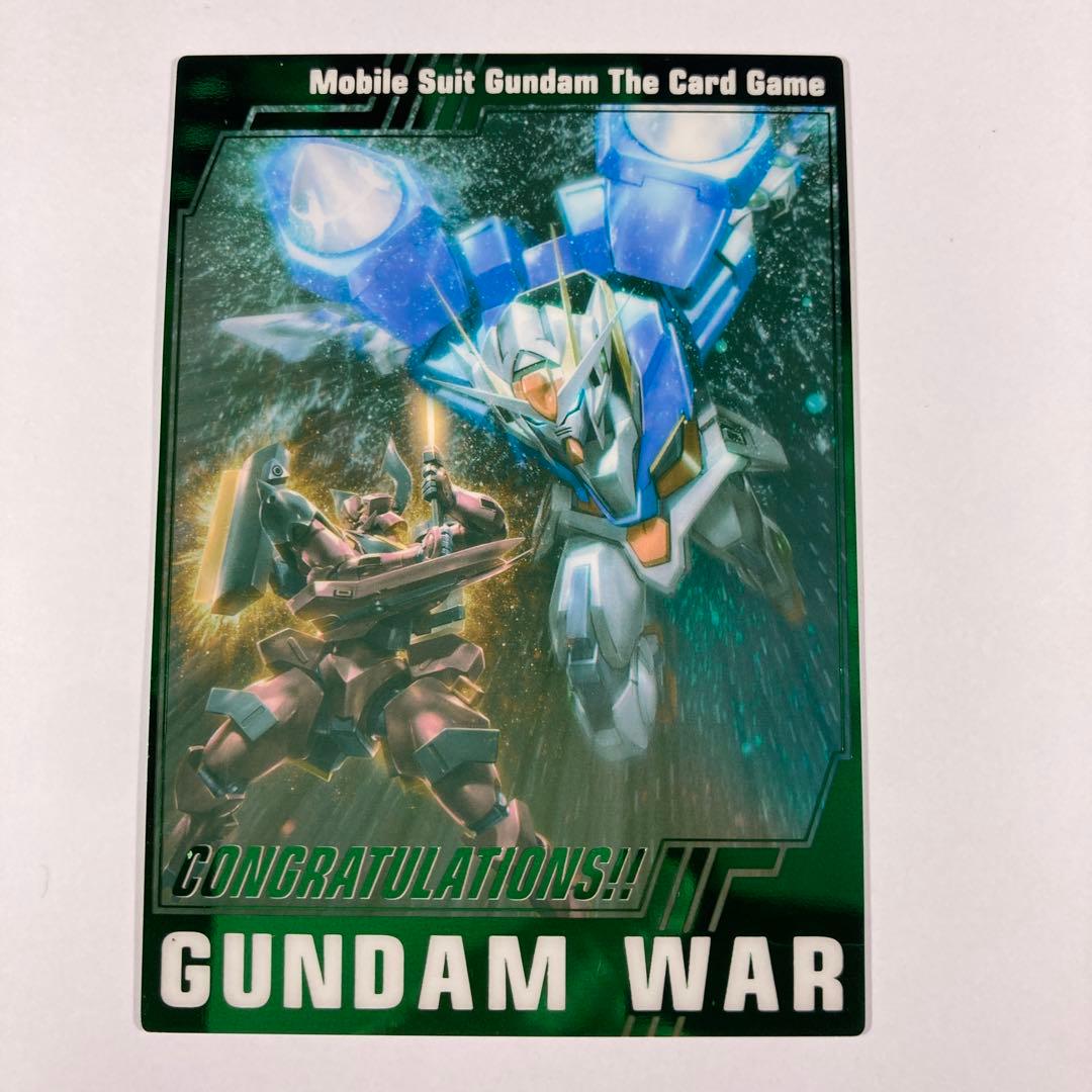 ガンダムウォー 非売品 CS上位賞品カード 緑