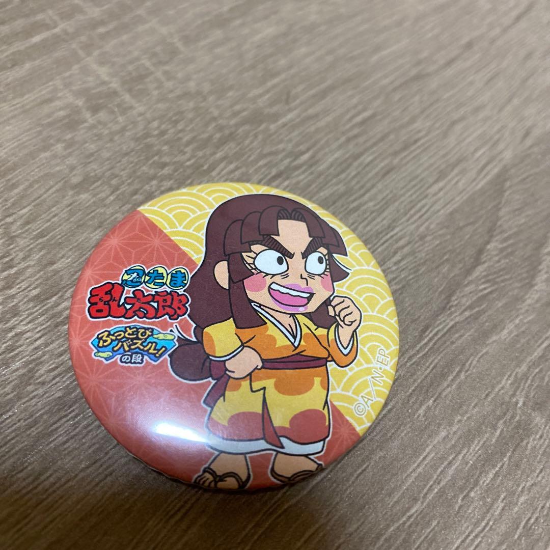 忍たま乱太郎　ふっとびパズル缶バッジ　潮江