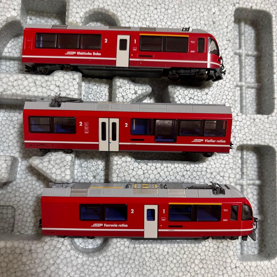 nゲージ kato レーティッシュ鉄道　アレグラ　7両編成　ge-4