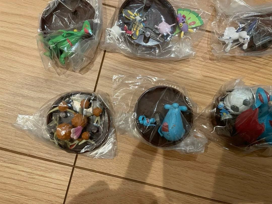 ポケットモンスター　フィギュア　8体セット　立体ポケモン図鑑第1集コンプリート