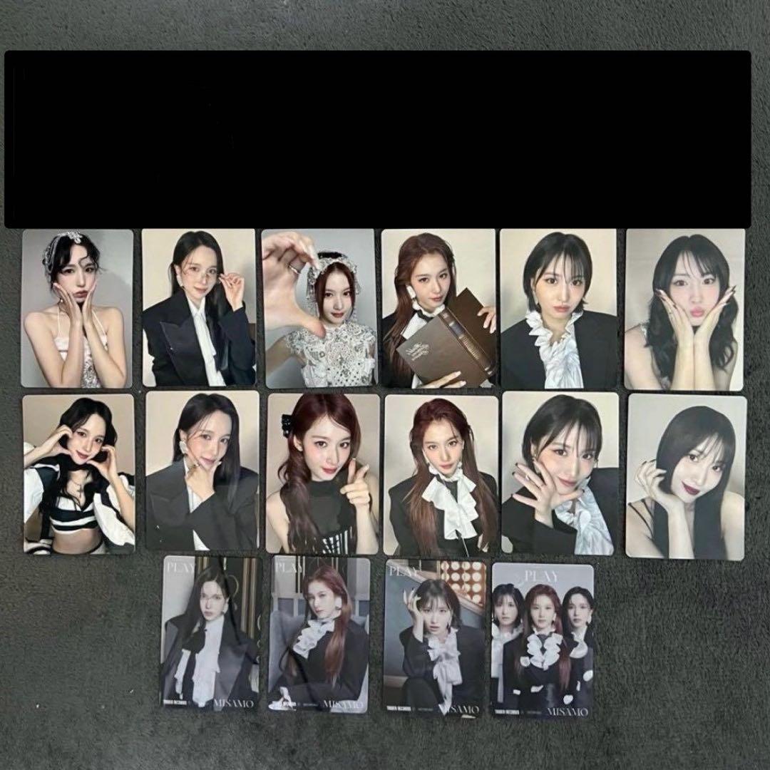 ラキドロ トレカ コンプ　TWICE MISAMO PLAY