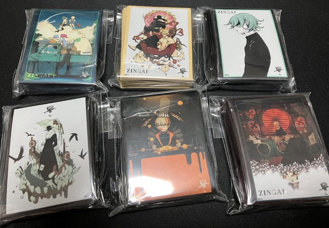 Eve スリーブ　　ZINGAI ６種コンプセット