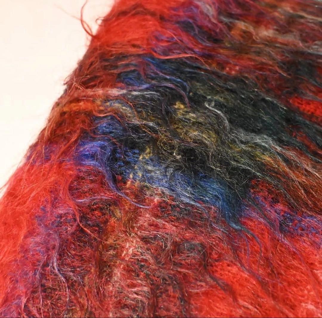 ビンテージモヘアブランケット