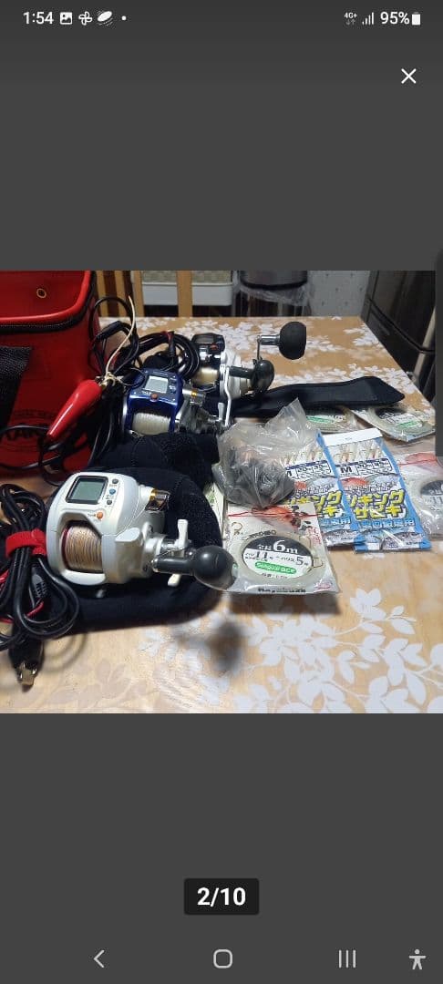 ダイワ電動リール セット写真の3セット早い者勝ちですよ！他にも出品しますよ‼️