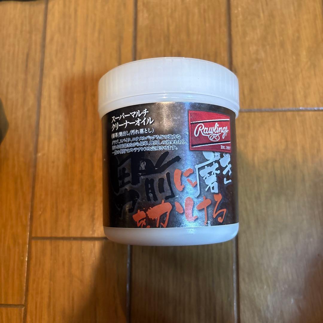 ミズノ軟式用子供用グローブ スーパーマルチクリーナオイル ミズノグラブ入れ