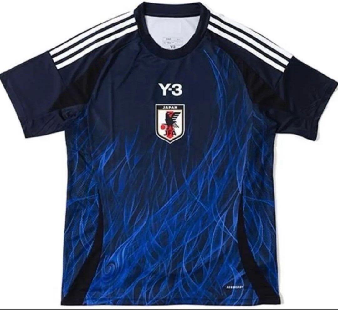 Y-3 ネイビー グラデーションシャツ