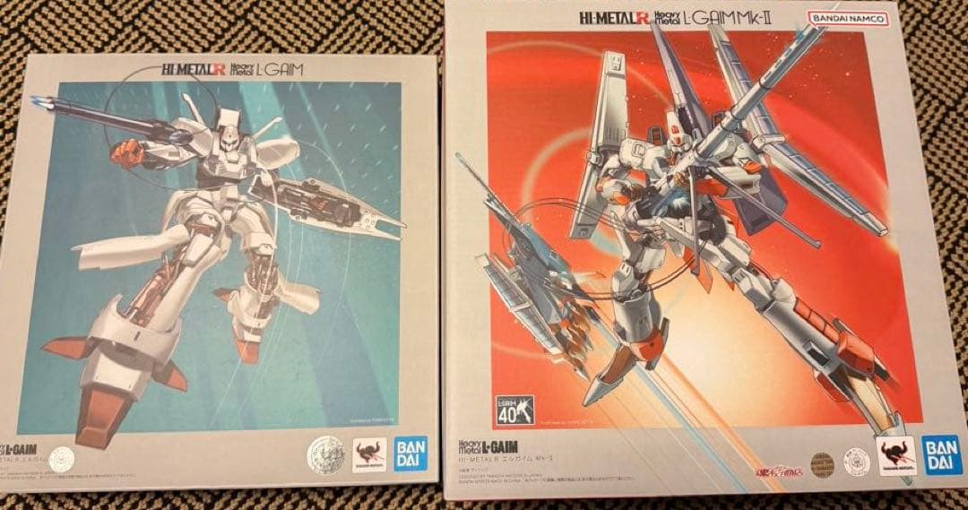 HI-L R エルガイム　＆　Mk-II セット　ハイメタルR