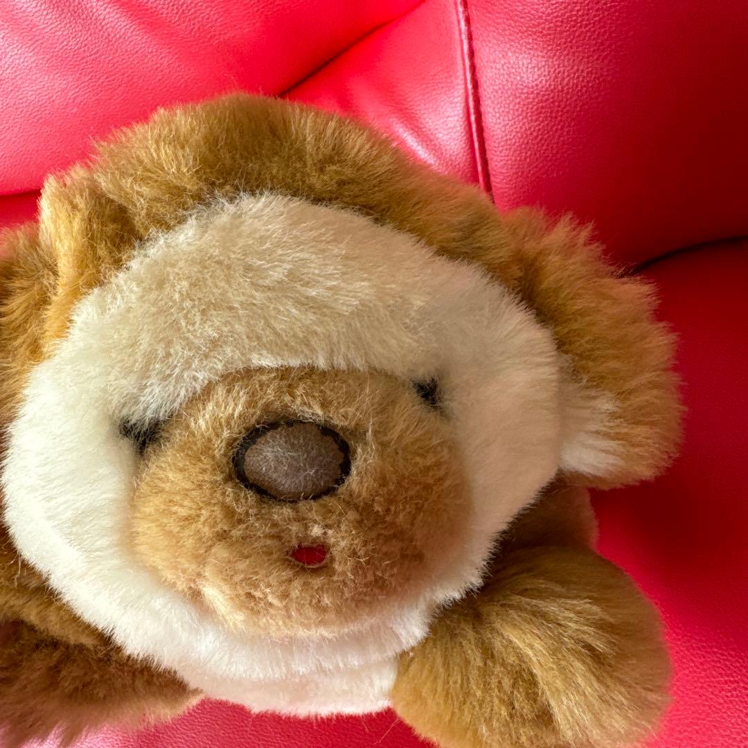 昭和レトロ　日本製　ぬいぐるみの山英　動物　stuffed animal