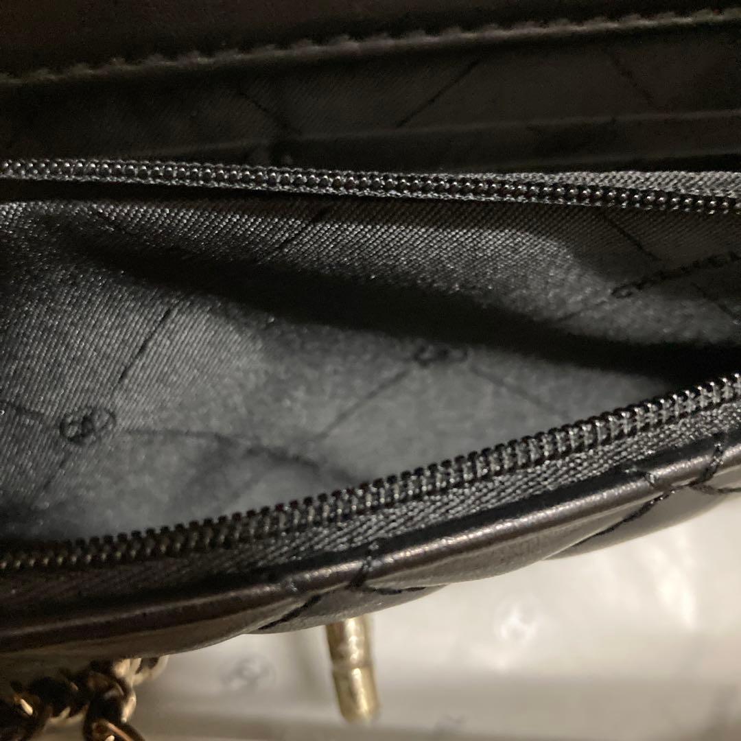 CHANEL キルティング ショルダーバッグ ブラック