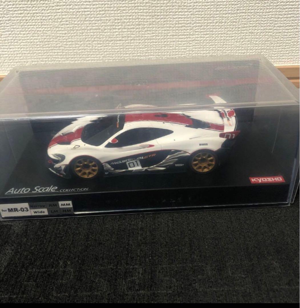 京商ミニッツASC マクラーレンP1 GTR ホワイト/レッド
