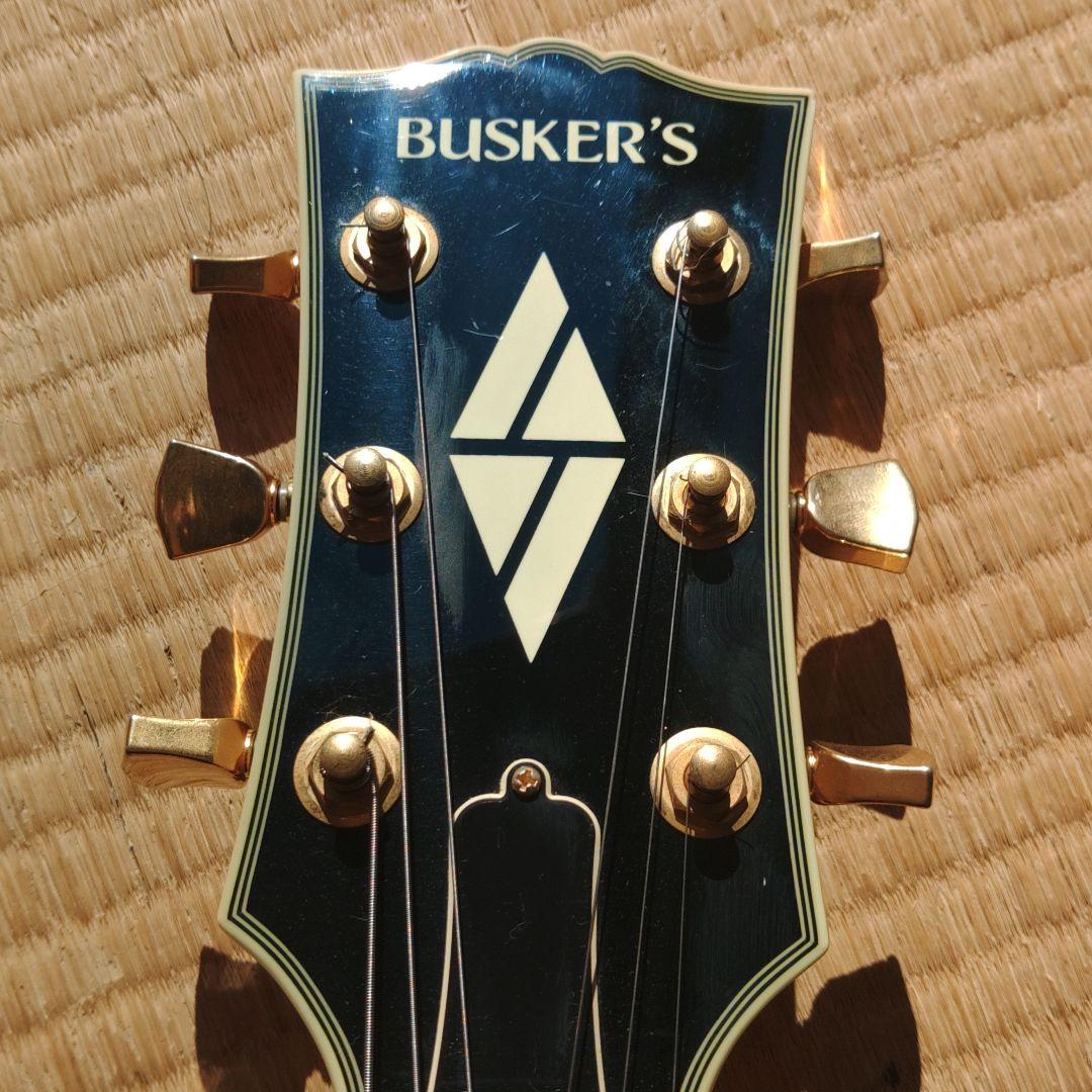 BUSKERsレスポールカスタムタイプ　カラークリーム