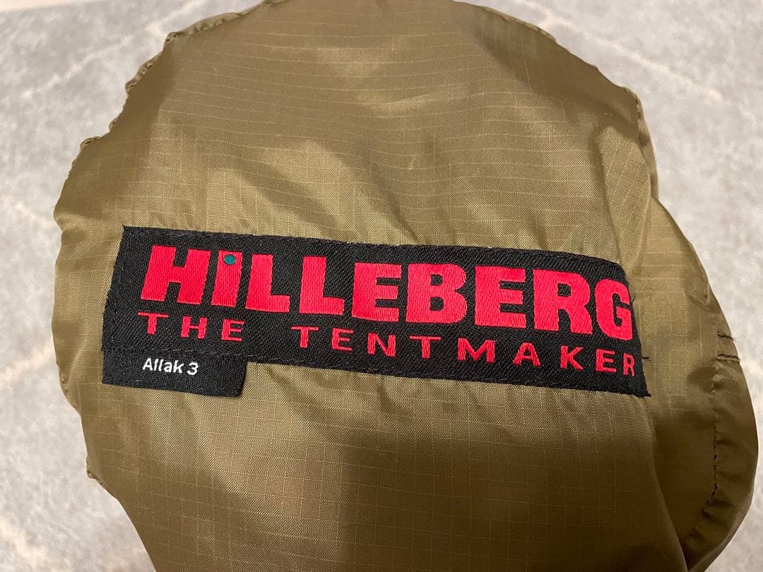 ヒルバーグ アラック3 サンド※クー太郎　フットプリント付き