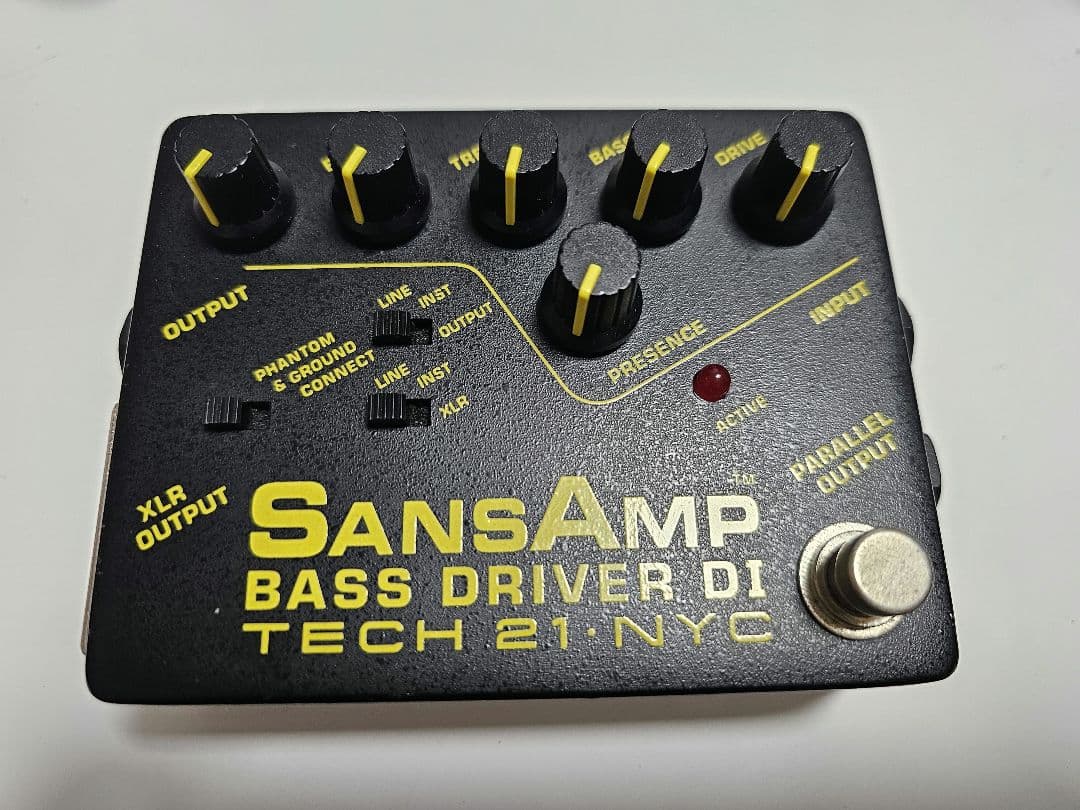 SansAmp BASS D DI・サンズアンプ ベースドライバー