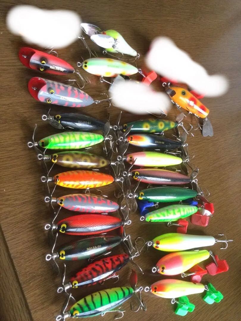 バルサ50 トップウォーター　ルアー
