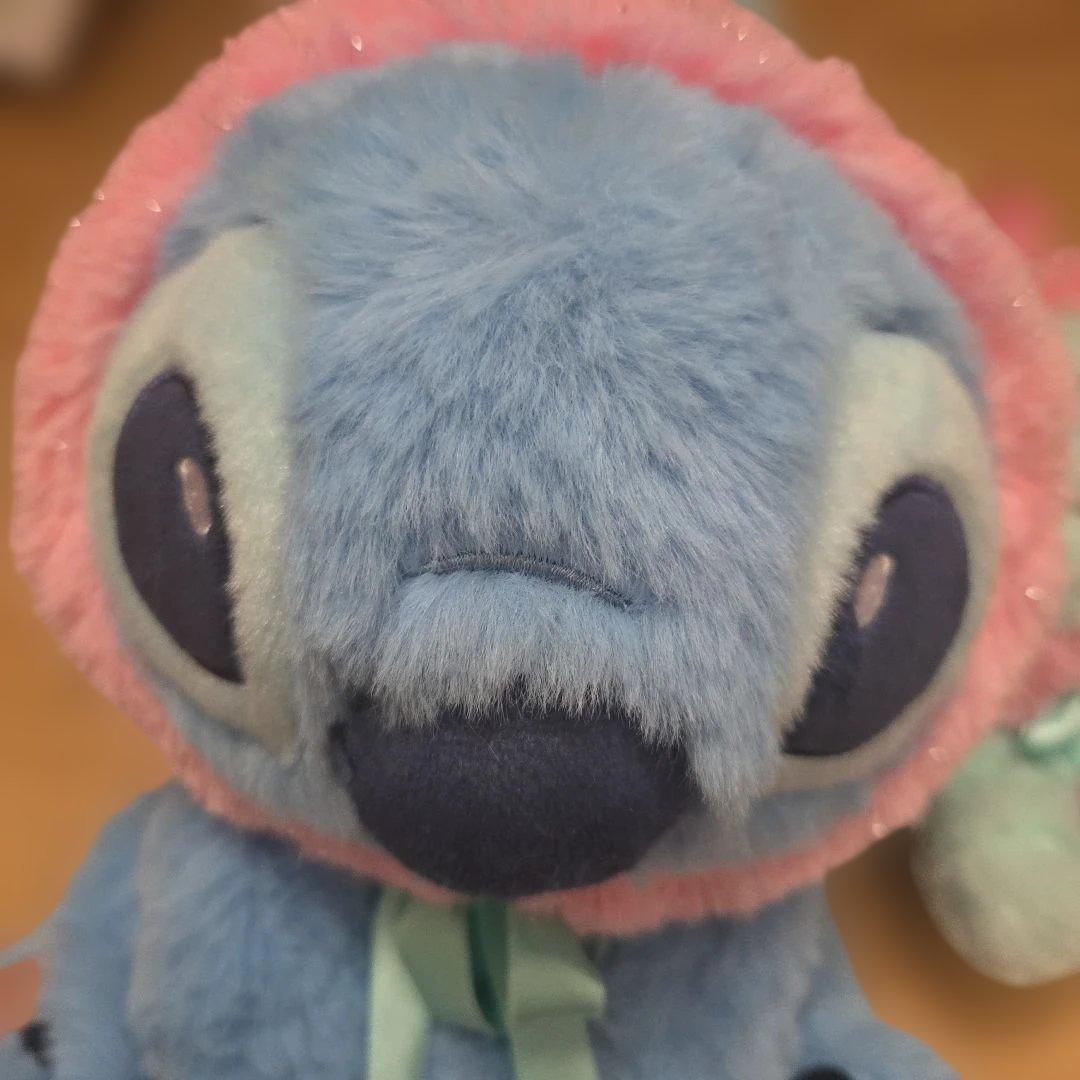 ぬいぐるみ　スティッチ&スクランプ　2026年さくらんぼ