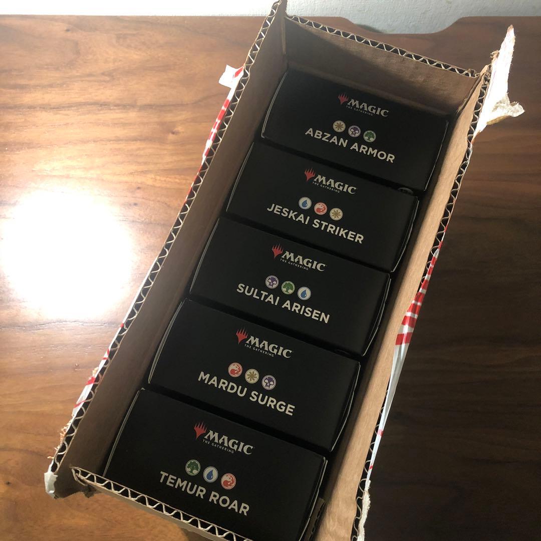 R*y様 TARKIR COMMANDER all 5 EN タルキール統率者