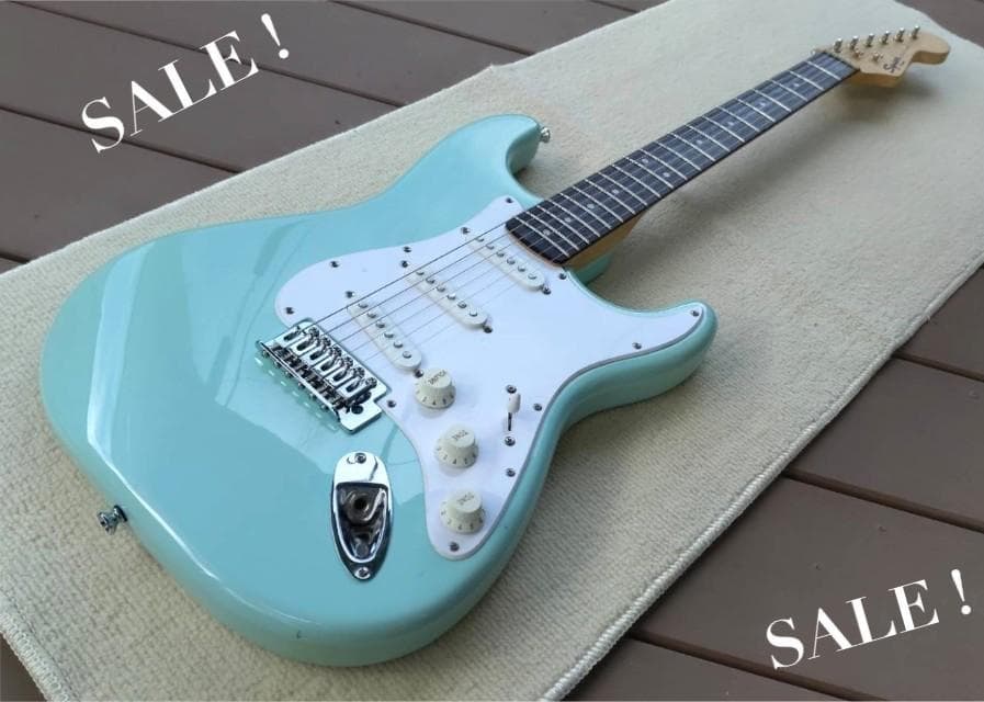 ✨未使用✨フェンダー スクワイヤー ストラトキャスター サーフグリーン