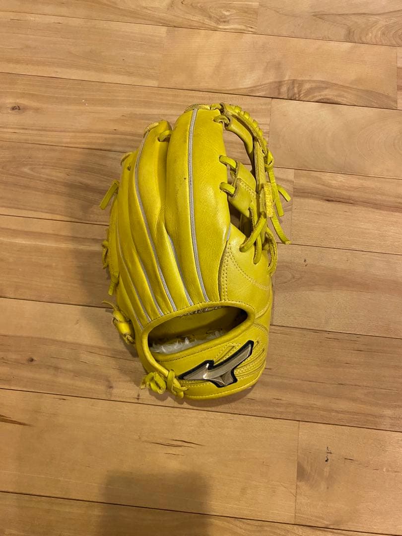 Mizuno Global Elite イエロー グローブ　小学生　野球　男女